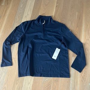 alo conquer 1/4 zip reform long sleeve XL